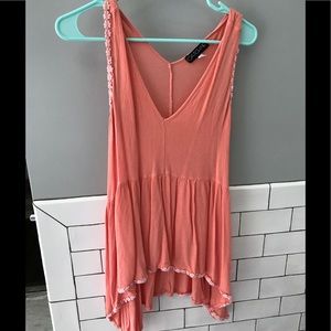 Coral Tank Top Blouse